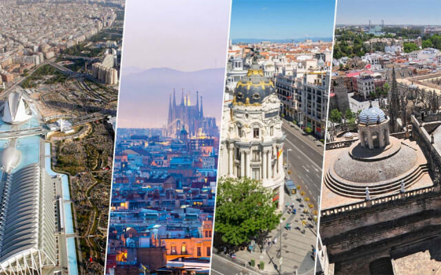Ciudades que ver en España de Francia